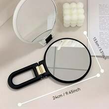 30X Magnifying Mirror, Travel Makeup Mirror With Handle - Double-Sided Handheld Mirror With 1X And 30X Magnification, Adjustable Handle, Foldable Compact Makeup Mirror - Multicolor - View 5