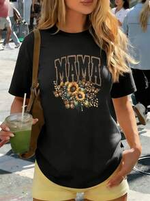 Women T-Shirts - Black - View 1