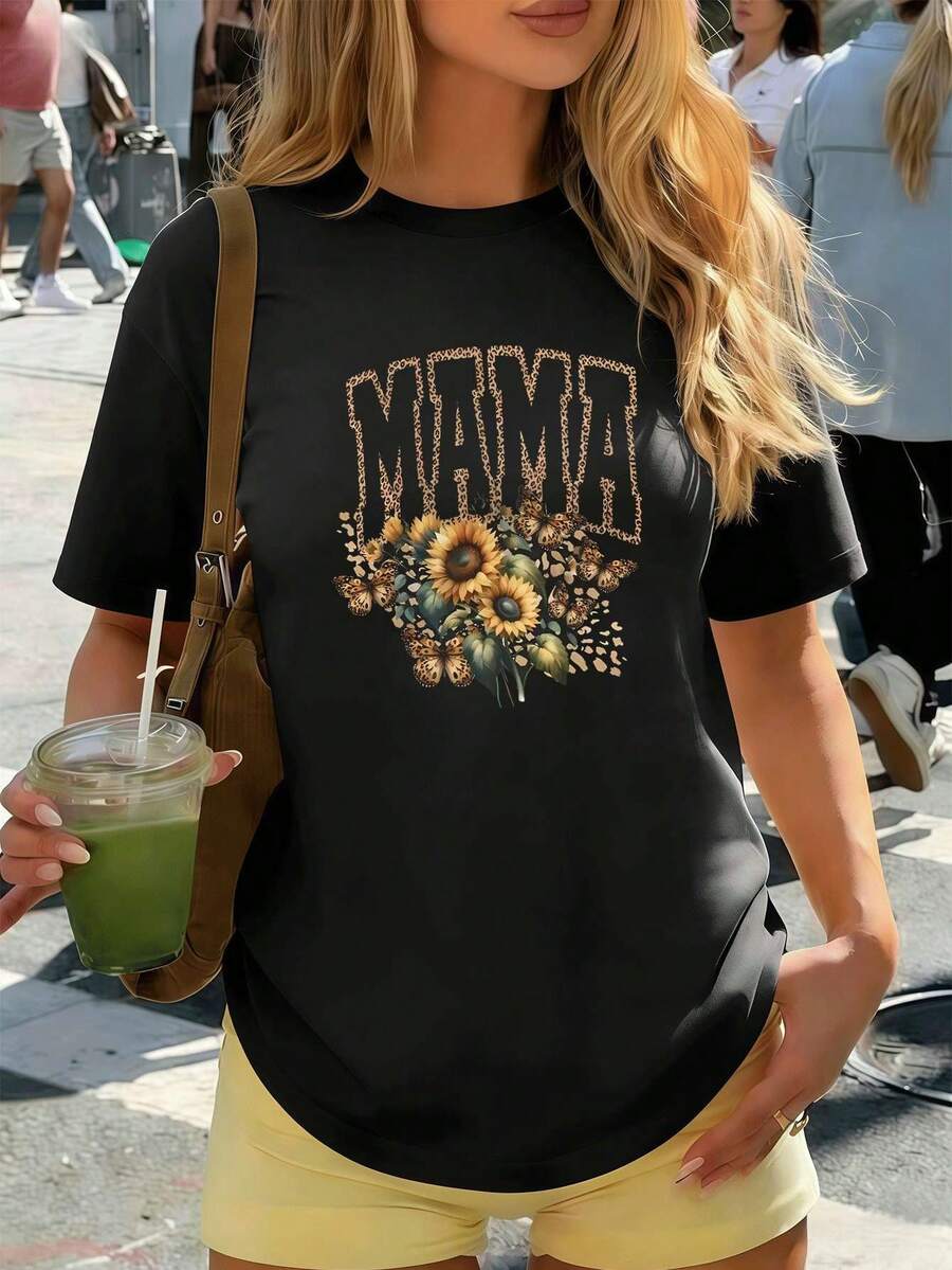 Women T-Shirts - Black - View 1