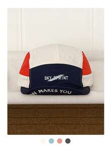 Mũ lưỡi trai phong cách đường phố unisex phối màu, mũ bóng chày nhanh khô, mũ snapback in chữ, mũ đạp xe ngoài trời đa năng, mũ chống nắng mùa hè 5 múi mỏng phối màu, chống thấm nước. - Nhiều màu - Xem 11