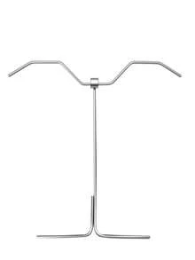 Heavy Duty Stainless Steel Turkey Roasting Rack Hook, Easy To Install, Suitable For Holiday Meal Preparation, Barbecue, Deep Frying, Outdoor Cooking Accessories - Light Grey - View 11