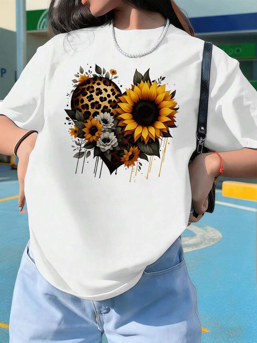 Women T-Shirts - White - View 1