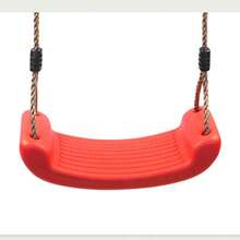 1pc Swing Chair, Outdoor Swing Seat, Hanging Plastic Tree Chair With Ropes, Sturdy Non-Slip Swing, Easy Installation - Multicolor - View 4