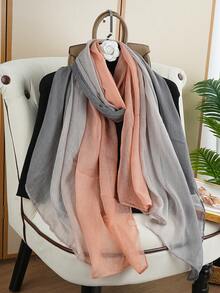 1pc 80*180CM New Fashion Printed Scarf, Versatile Shawl Wrap For Women, Luxury Outdoor Travel Neck Warmer - Multicolor - View 6