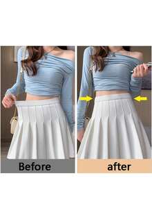 Elastic Waist Belt With Adjustable Buckle, Suitable For Jeans Skirts And Jeans, Invisible Seamless Design - Multicolor - View 3