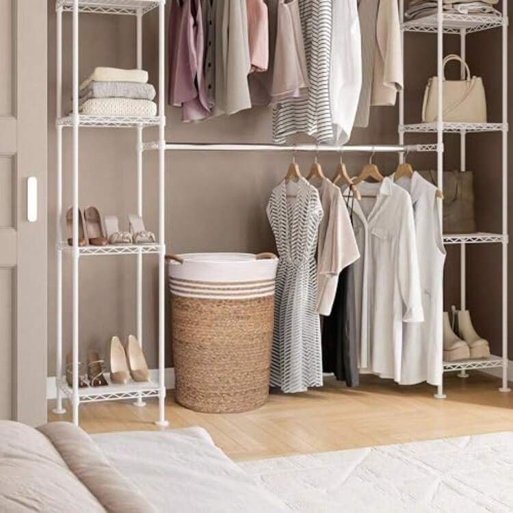 Cloth Storage - Zambilă de apă naturală și frânghie albă - Vizualizare 4
