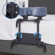 Master Massage Home Mattress Top Massage Kit Adjustable Headrest and Face Cushion Family Use Massage Equipment - Azul real - Ver 8