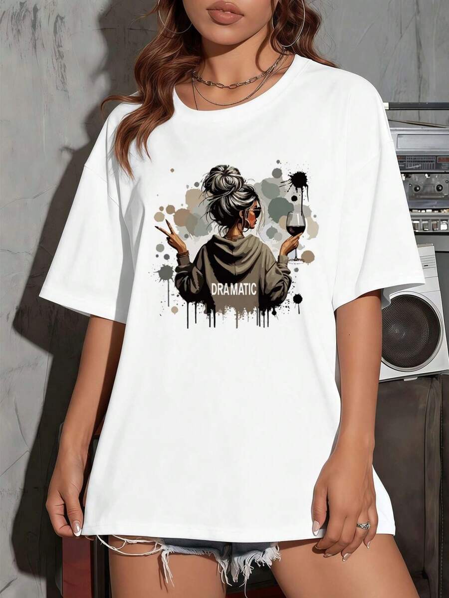Women T-Shirts - White - View 1