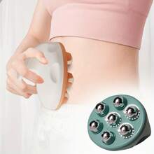 1 cái máy massage 7 bi, con lăn massage, nhào nặn bụng toàn thân, máy massage lăn tay thủ công cho cánh tay vai eo đùi, quà tặng Ngày của Mẹ, quà tặng cho mẹ, vật dụng thiết yếu khi đi du lịch, công cụ thư giãn, tận hưởng cuộc sống thoải mái - A - Xem 2