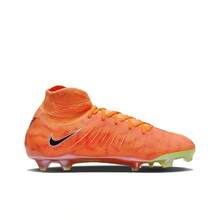 Nike Phantom Luna Elite Round Toe Lace-Up FG (Gum Spikes) Natural Grass Soccer Boots Unisex Orange - FN8408-800 - View 3
