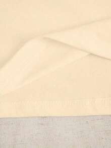 1 pieza de moda casual para hombres y mujeres, camiseta casual de manga corta con cuello redondo y estampado de gato genial, talla grande, negra, primavera 2026, versátil, fácil de combinar, para uso diario, estilo urbano, ropa de vacaciones, ropa de fin de semana. - Albaricoque - Ver 4