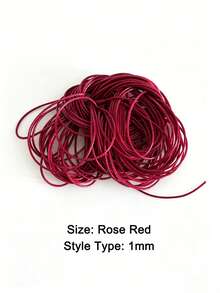 10m/Roll Korean Wax Cord, Wax String, Necklace Cord, Beads, DIY Bracelet Jewelry Making Supplies - Multicolor - View 19