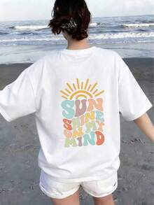 Women T-Shirts - White-1 - View 9