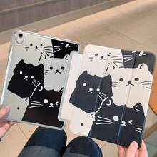 Tương thích với ốp bảo vệ máy tính bảng Redmi Pad 2 11 inch, mặt lưng acrylic trong suốt cao cấp với khe cắm bút, chức năng tự động tắt/mở màn hình thông minh, giá đỡ ba gập, bảo vệ toàn diện, ốp bảo vệ máy tính bảng Pad SE 11 inch. - Trong sáng - Xem 7