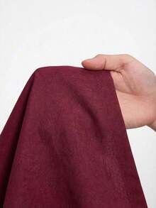 Traje de chaleco y pantalones con ribete de contraste elegante para mujer, todos los atuendos para mujer, de vuelta a la escuela, atuendos de maestra para mujer, vestido de invitada de boda elegante, casual de negocios para mujer, vestido de in - Burdeos - Ver 7