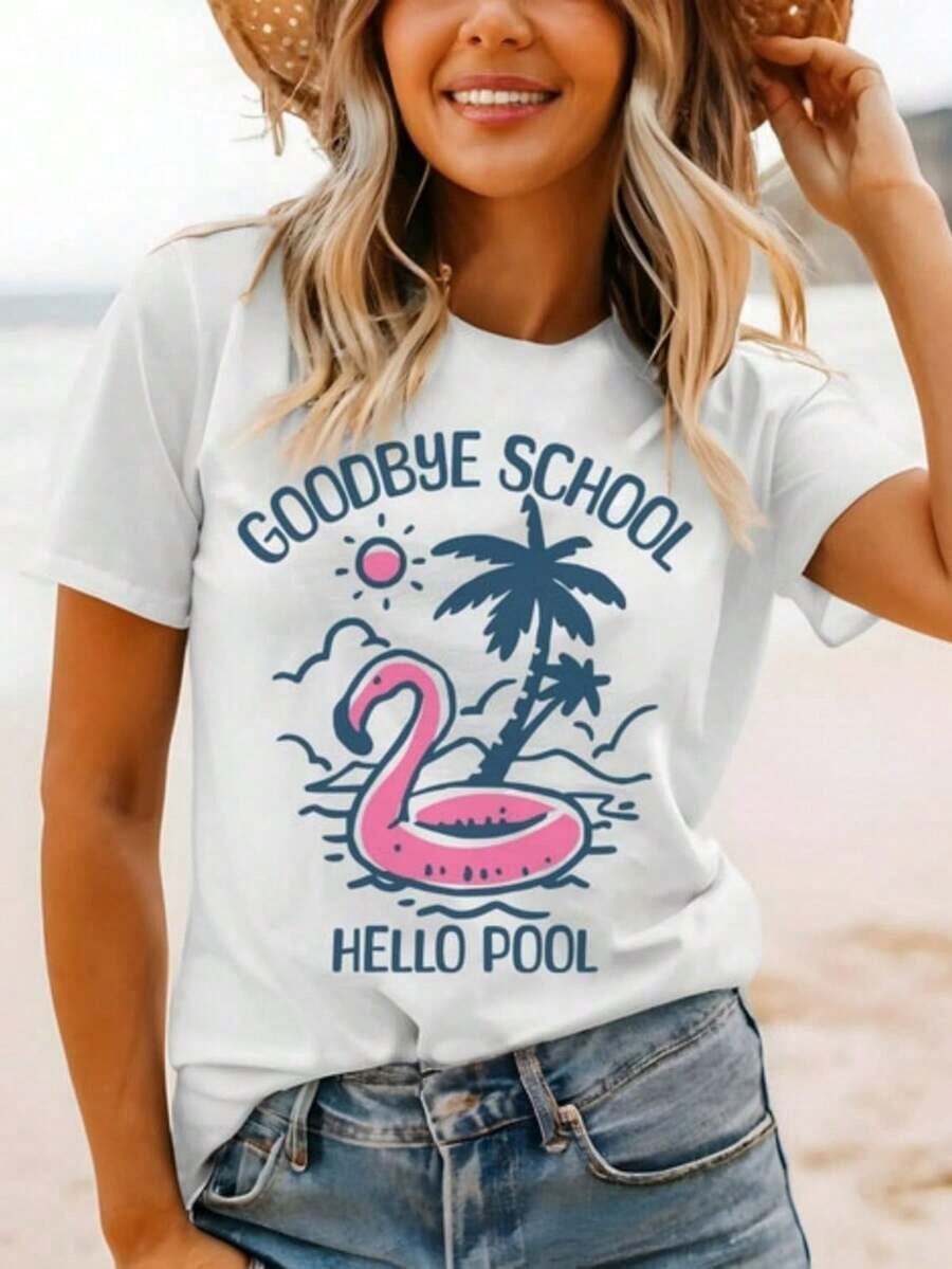 Camiseta PremiumTea para el Último Día de Clases, Camiseta de Fin de Año Escolar, Camiseta de Verano Tea, Camiseta Tea, Camiseta para Vacaciones de Verano, Camiseta Tea Divertida. Esencial. - Blanco - Ver 1