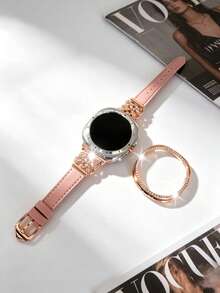Rose Gold + Pink Rose Gold Clasp