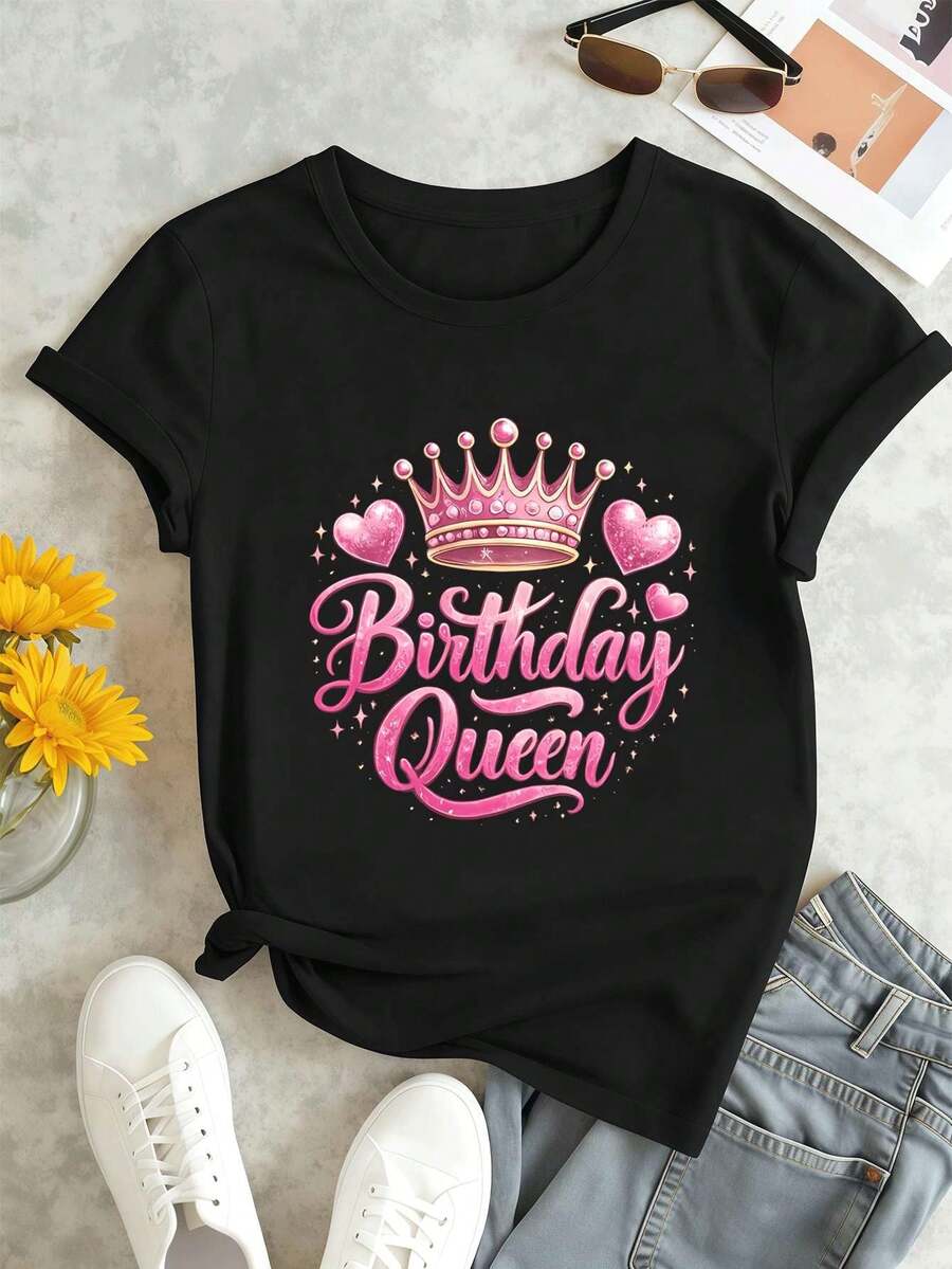Women T-Shirts - Black - View 1