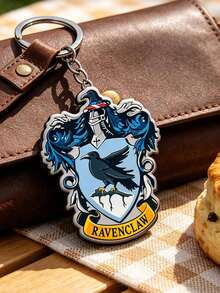 Colgante del entorno de la escuela de magia de Harry Potter - Llavero de silicona de doble cara de la escuela de magia Broche de metal accesorio para hombres - Multicolor - Ver 6