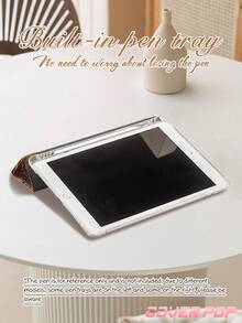 夏季彩虹条纹豹纹平板电脑保护套，适用于 iPad Air 8 2026（11/13 英寸）、9.7/10.2/10.5/10.9/12.9 英寸 iPad Pro 11 英寸（第十代）、Galaxy Tab S6 Lite 10.4 英寸、Kindle Paperwhite 第十二代（2024 年）、Kindle（第十一代，2022 年），柔软防震，支持智能支架/唤醒/睡眠功能，是绝佳的节日礼物。 - 彩色 - 查看 6