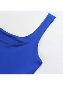 Women Tank Tops & Camis - Blue - View 4