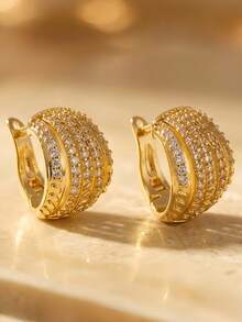 Hollow-out Line Earrings
