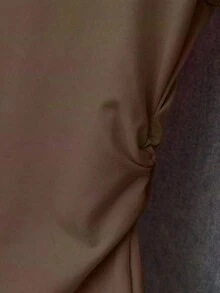 Camiseta ajustada de mujer con estampado de letras, silueta estilizante, estilo casual/al aire libre, nueva llegada de verano, color rojo - Marrón 2 - Ver 3