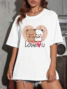 Women T-Shirts - White - View 1