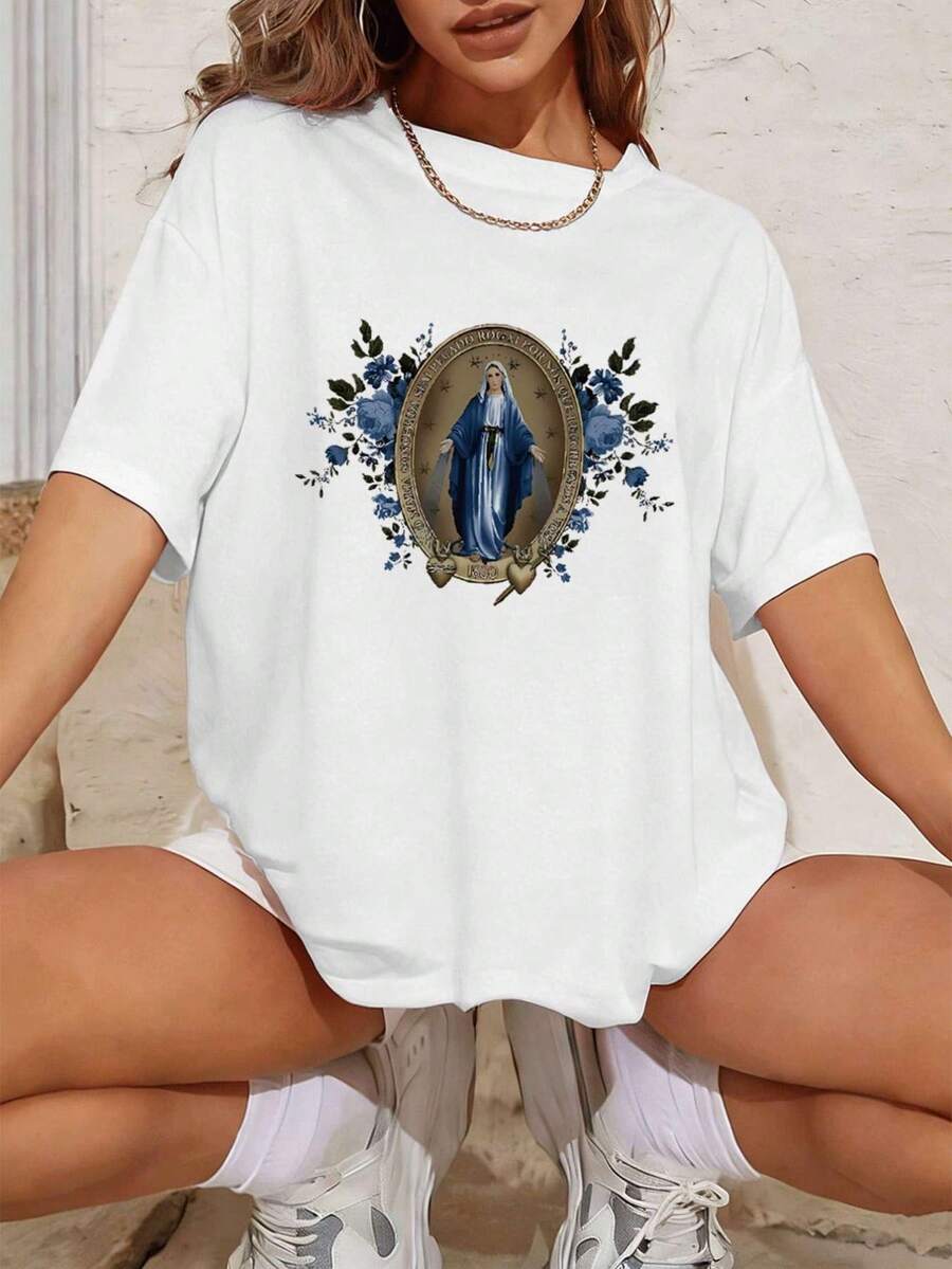 Women T-Shirts - White - View 1