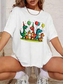 Women T-Shirts - White - View 1