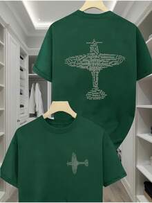 Men's T-Shirts For Spring And Summer - 黑色 - 查看 10