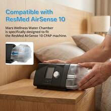 1 PC Replacement Water Chamber For AirSense 10 & AirCurve 10, Perfect Fit And Reliable Water Tank, With 10 Packs Filters Compatible With AirSense 10 & AirCurve 10 CPAP Machines - 彩色 - 查看 10