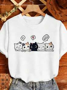 Women T-Shirts - White - View 2