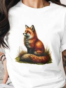 Fox es eleG1ANTe, T1S1Hirt1 es stY1LiS1H, el suter es clido, la sudadera con C1AP1ucha es cmoda. - Blanco - Ver 2
