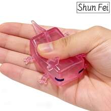 Đồ chơi bóp mềm hình kỳ nhông Axolotl màu hồng dễ thương của NeeDoh, đồ chơi cảm giác có độ đàn hồi chậm, món quà hoàn hảo để giảm căng thẳng, phù hợp cho cả bé trai và bé gái. - Nhiều màu - Xem 4