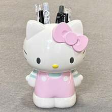 SANRIO 三丽鸥Hello Kitty笔筒，Melody化妆刷收纳桶，桌面整理摆件礼品 - 查看 5