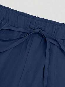 Conjunto de uniforme azul marino para mujer, hecho de tela de alta calidad y transpirable, adecuado para deportes, enfermería y trabajo, con bolsillos, perneras acampanadas, conjunto de uniforme de moda, adecuado para clínicas dentales, conjunto de unifor - Azul marino - Ver 8