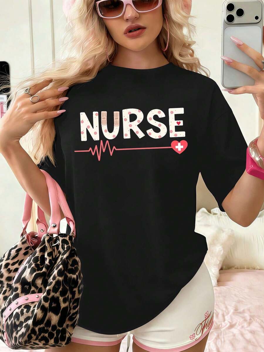 Women T-Shirts - Black - View 1
