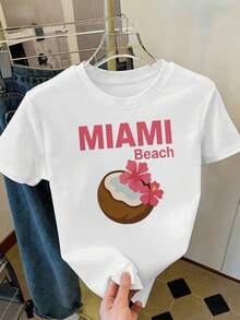 Dam-T-shirts - Vitt - Visa 2