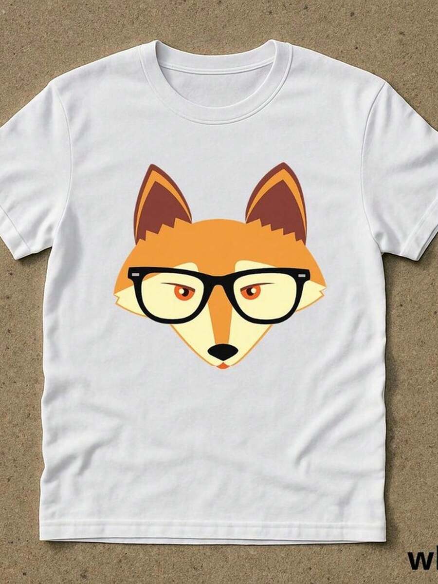 zorro con L1entes T1EE S1Hirt ,  grfico vintage de  90 T1S1Hirt ,  zorro T1S1Hirt ,  uniS1ex T1S1Hirt para adultos,  diseos,  B1Osque de zorro.