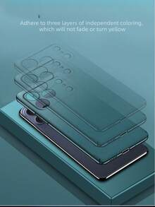 Luxury Matte Rock Sand Texture Hard PC Case, Simple Shockproof Anti-Fingerprint Ultra Thin Slim Back Cover For IPhone 11 12 13 14 15PLUS 16Pro 17 Pro Max - Black - View 5