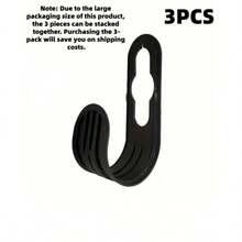 3pcs Wall Mounted Garden Hose Rack, Suitable For Garden Tools And Faucet Hooks, Easy Installation Space-Saving Wall Mount Design, Suitable For Garden And Yard - Hose Support - View 12