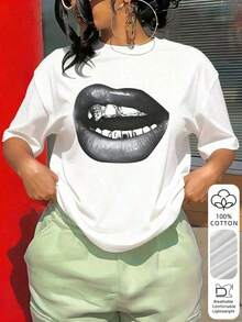 Women T-Shirts - White 2 - View 5