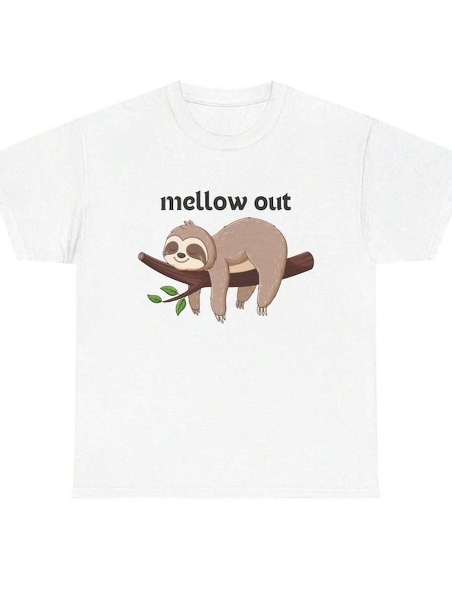Mellow Out other T1EE UniS1ex Cotton other Lover S1Hirt