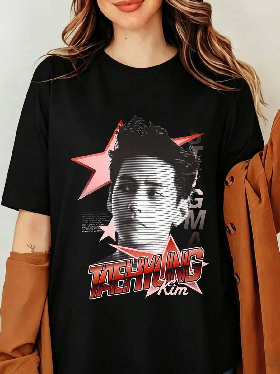 Women T-Shirts - Black - View 1