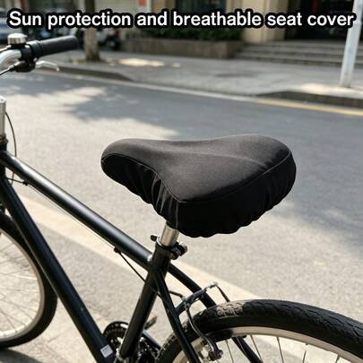Bicycle Seat Cover, Full Protection Design, Minimalist Durable, Fashion Classic, Commuting Essential