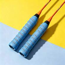 2 Rolls Anti-Slip Racket Grip Tape, Dual-Color Ribbed Handle Wrap, Suitable For Tennis, Badminton And Pickleball - Durable Sweat-Absorbent Wrap, 43.31 Inch Length, Also Applicable To Fishing Rods And Tool Handles - Shock-Absorbing, Breathable, High-Adhesive Backing, Indoor/Outdoor Training Accessory - Multicolor - View 8
