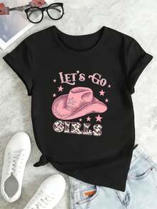 Women T-Shirts - Black - View 2