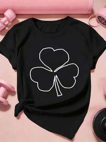 Women T-Shirts - Black - View 2