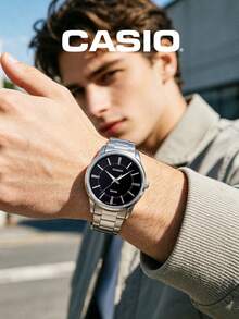 Casio 卡西欧多功能石英表：走时流畅，时尚百搭，适合日常、通勤、商务及约会等各种场合，浪漫约会之选 MTP-1303D-1A - 均碼 - 查看 5